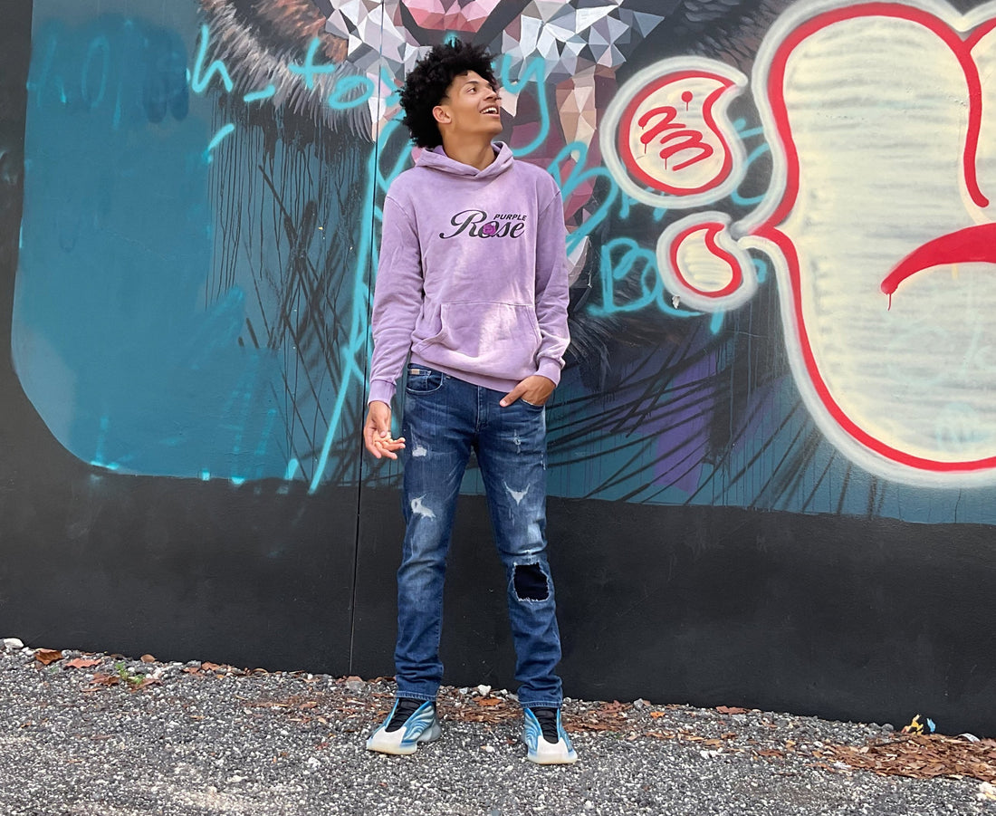 Classic Mauve Vintage Hoodie