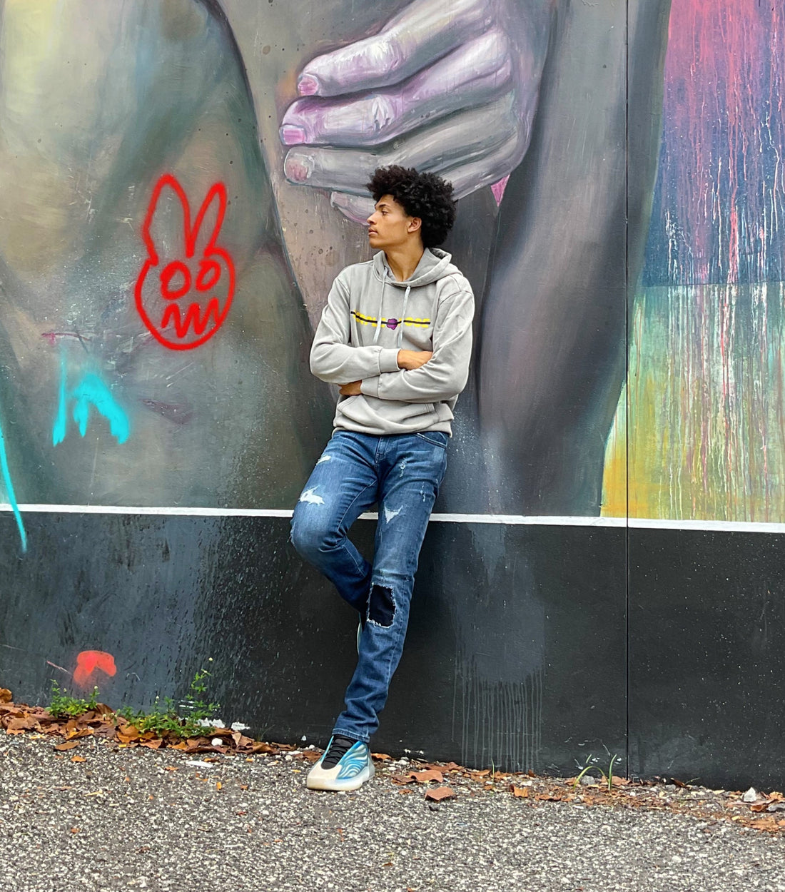 Classic Gray Wash Hoodie